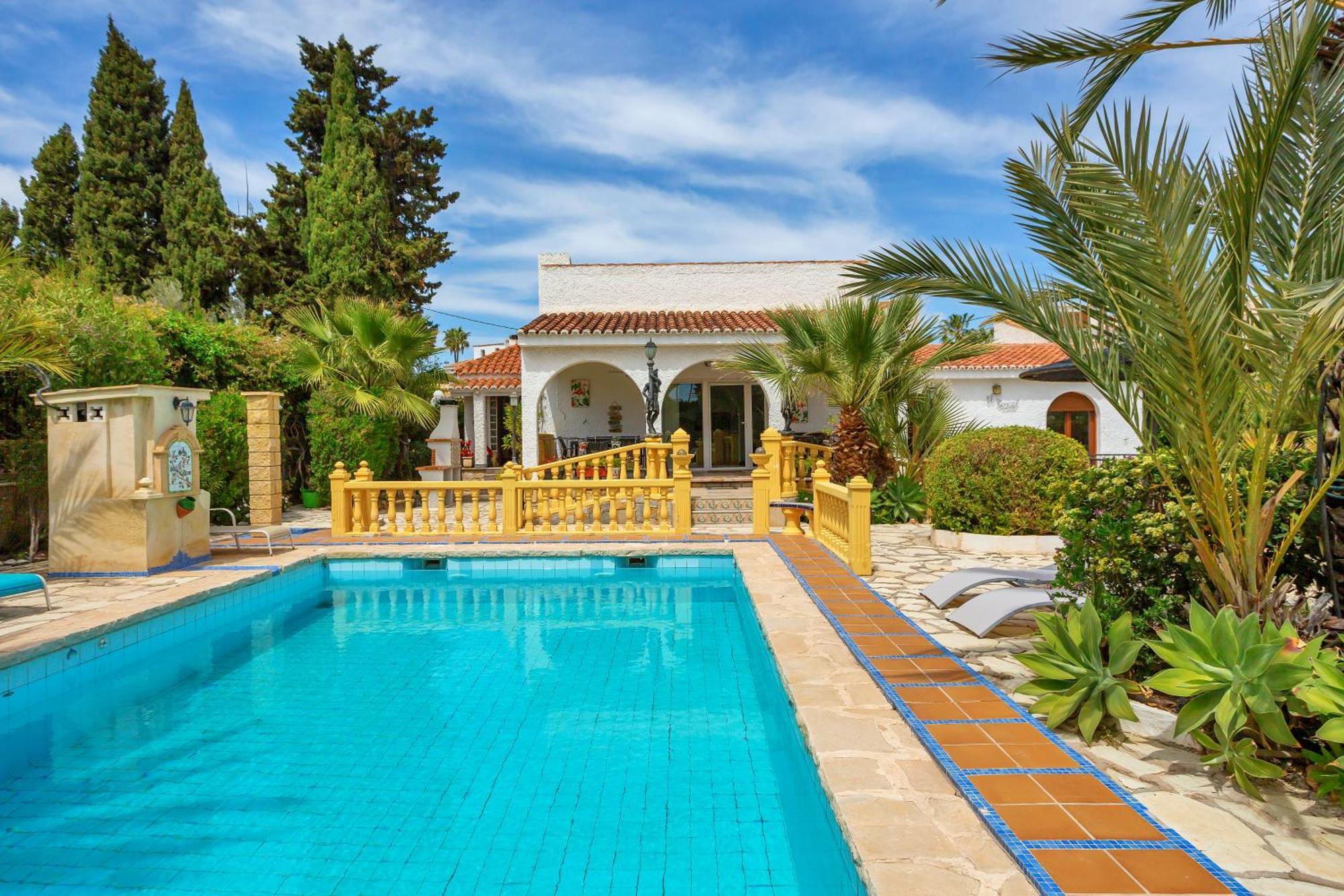 Villa La Font With Pool And Bbq Аликанте Экстерьер фото